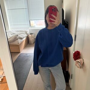 Classic Vintage Russel Athletic Royal Blue Crewneck Sweatshirt